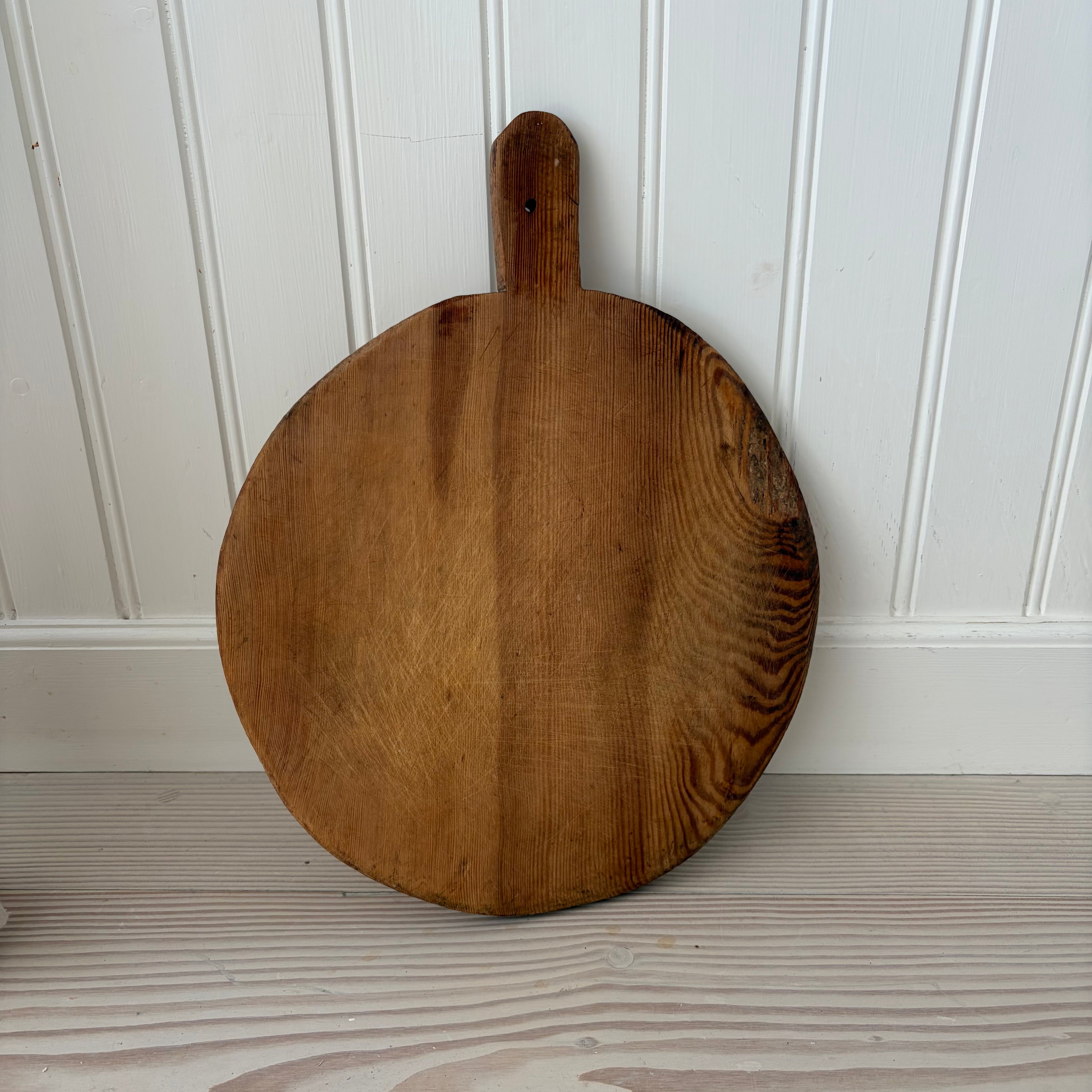 Serveringsbricka/brödspade VINTAGE rund 36,5cm