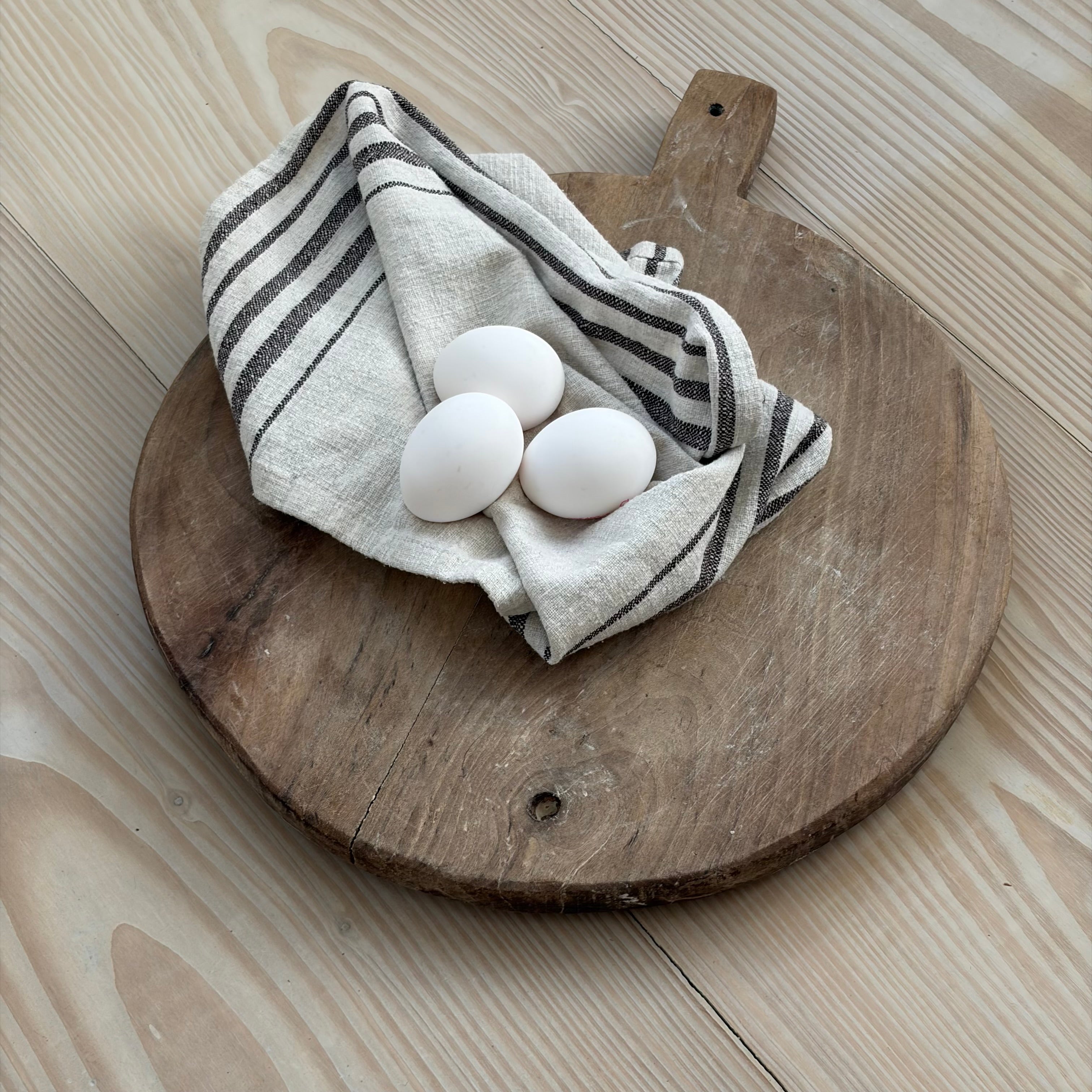 Serveringsbricka/brödspade VINTAGE rund 37cm