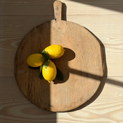 Serveringsbricka/brödspade VINTAGE rund 43cm