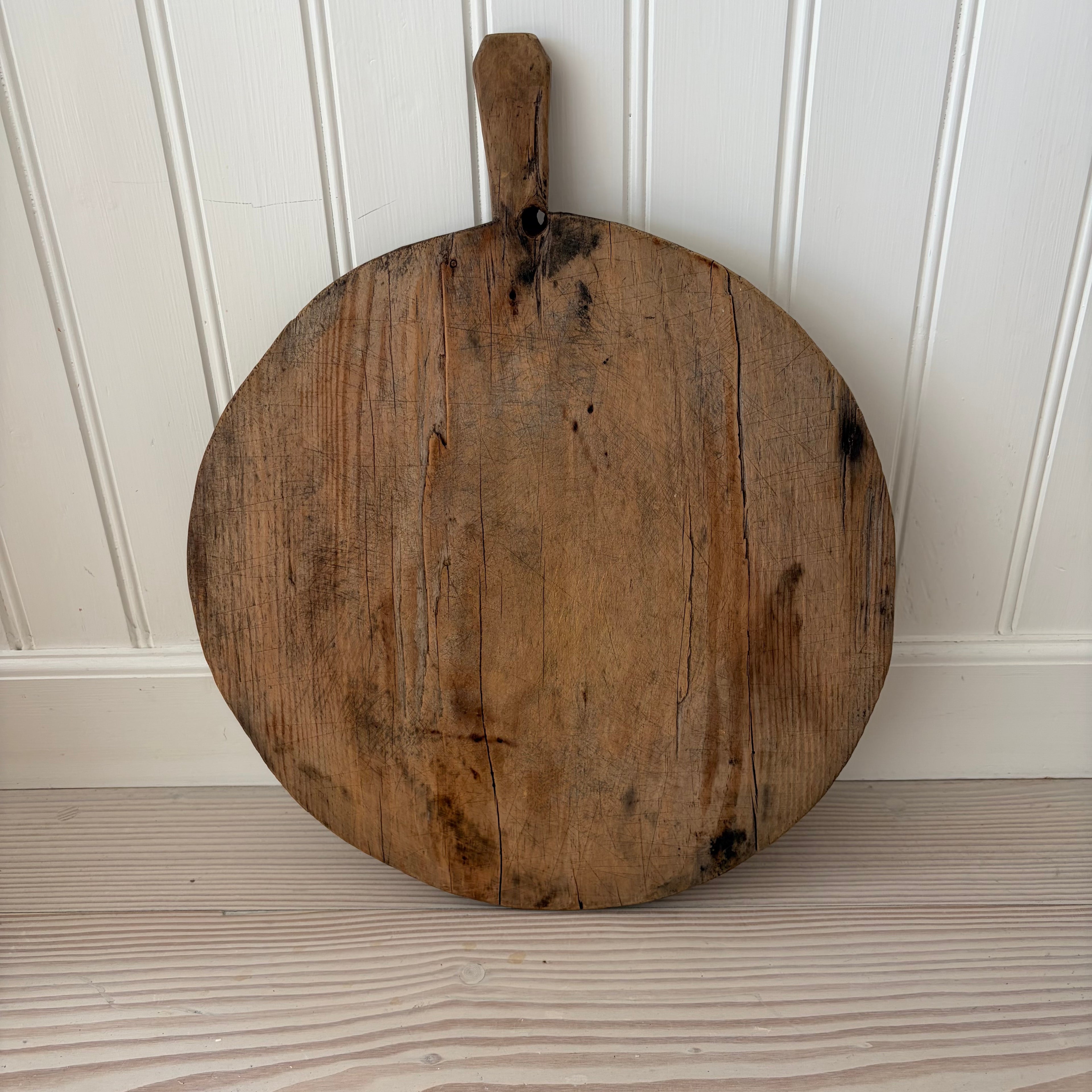 Serveringsbricka/brödspade VINTAGE rund 43cm