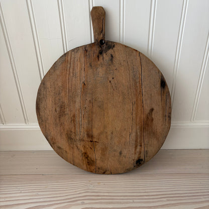 Serveringsbricka/brödspade VINTAGE rund 43cm