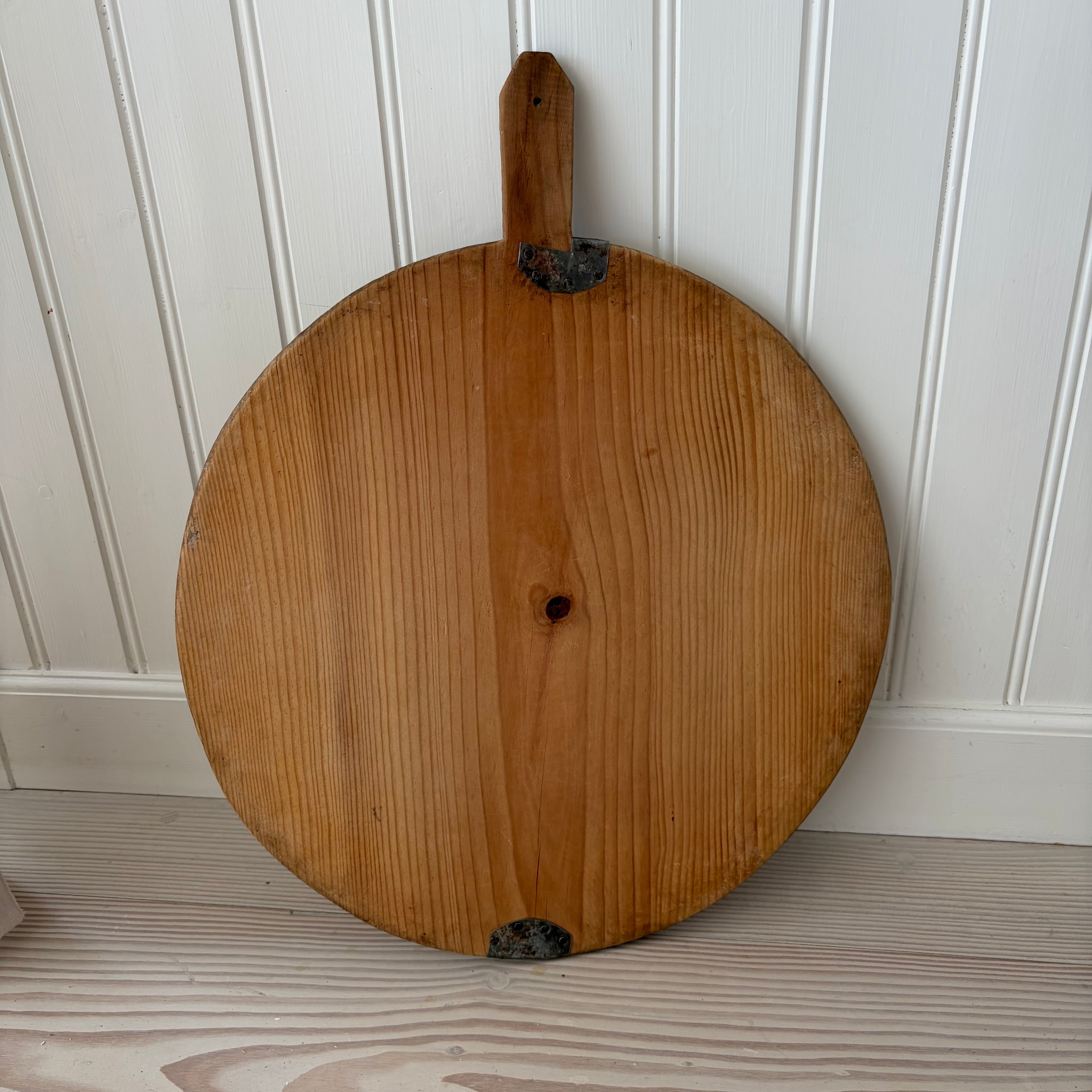 Serveringsbricka/brödspade VINTAGE rund 48,5cm