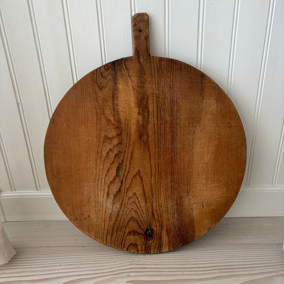 Serveringsbricka/brödspade VINTAGE rund 56,5cm