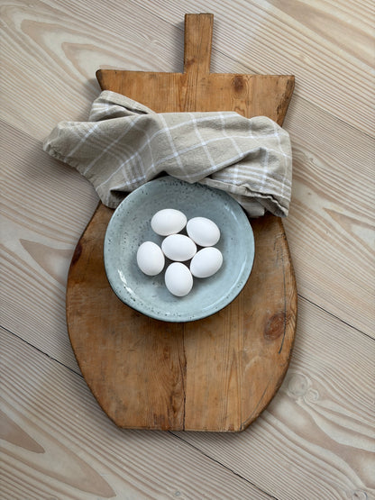 Serveringsbricka/brödspade VINTAGE oregelbunden 60x38cm