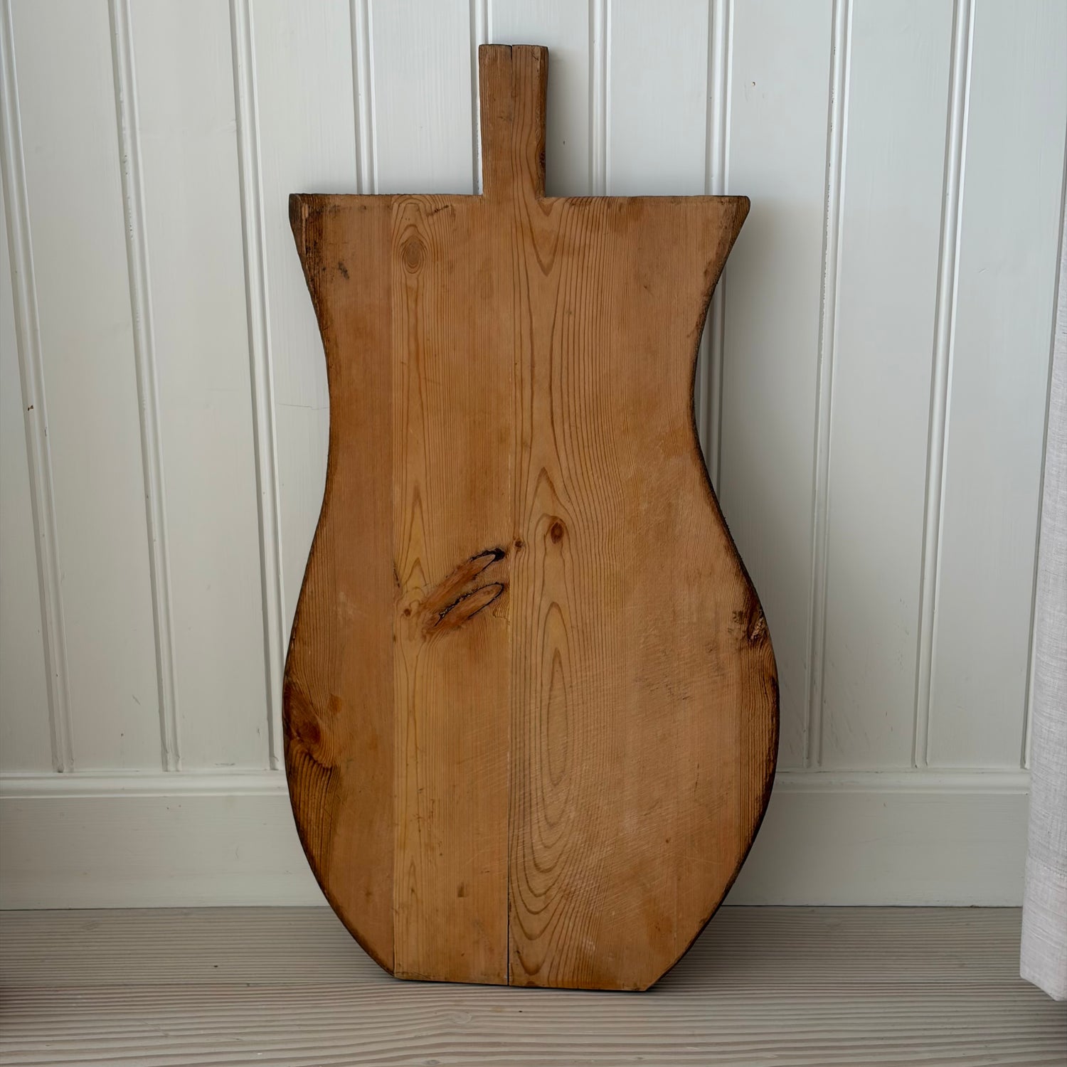 Serveringsbricka/brödspade VINTAGE oregelbunden 60x38cm