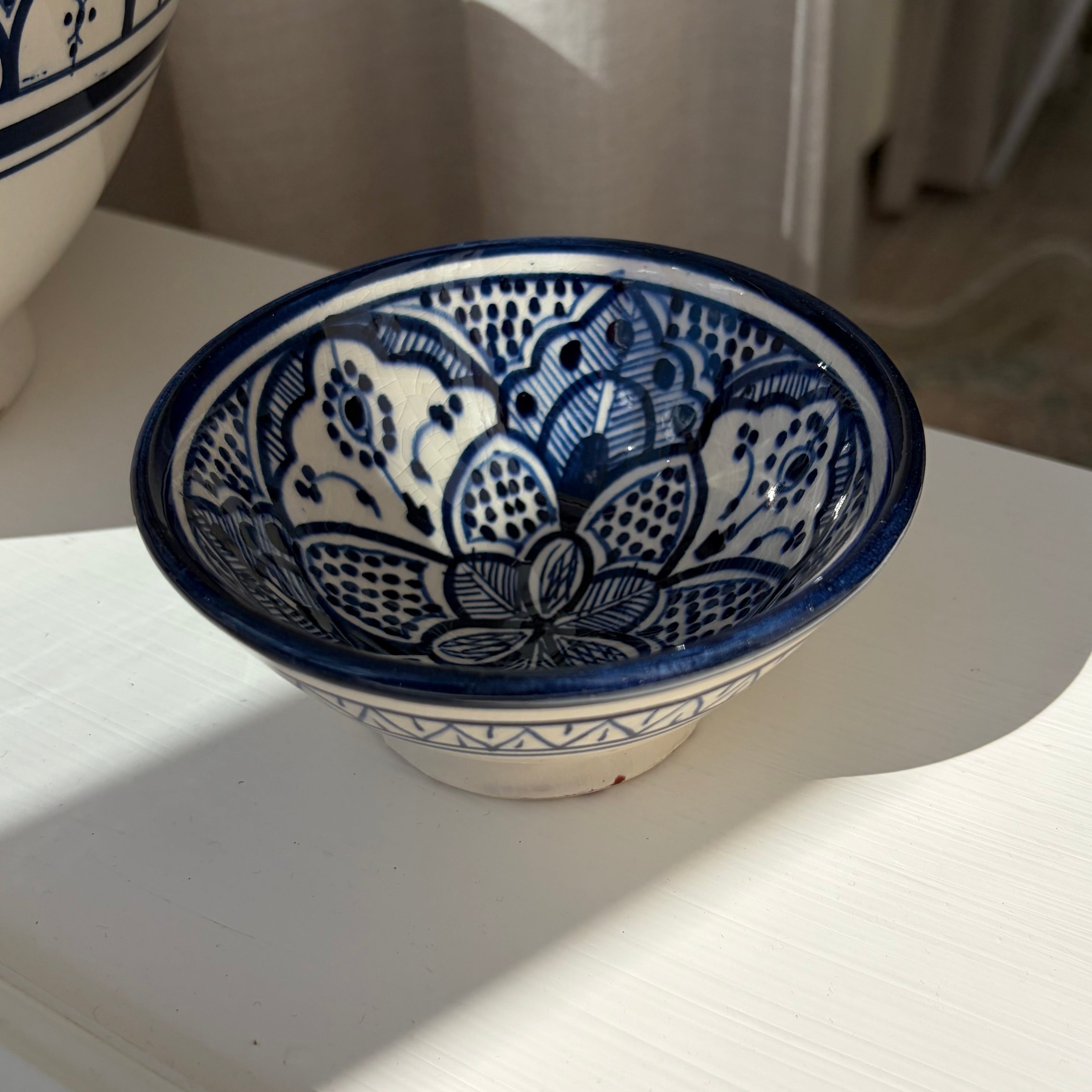 Skål MARRAKECH liten 12cm azur blue