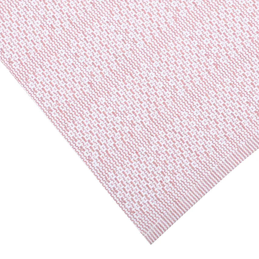 Löpare INES rosa/vit