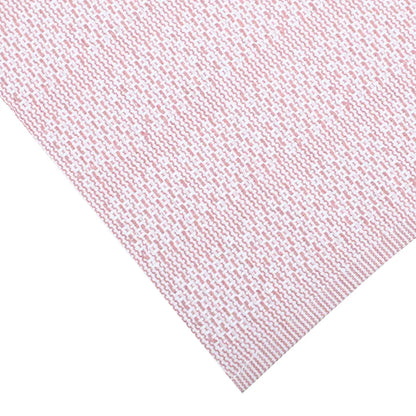 Löpare INES rosa/vit