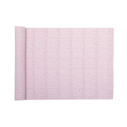 Löpare INES rosa/vit