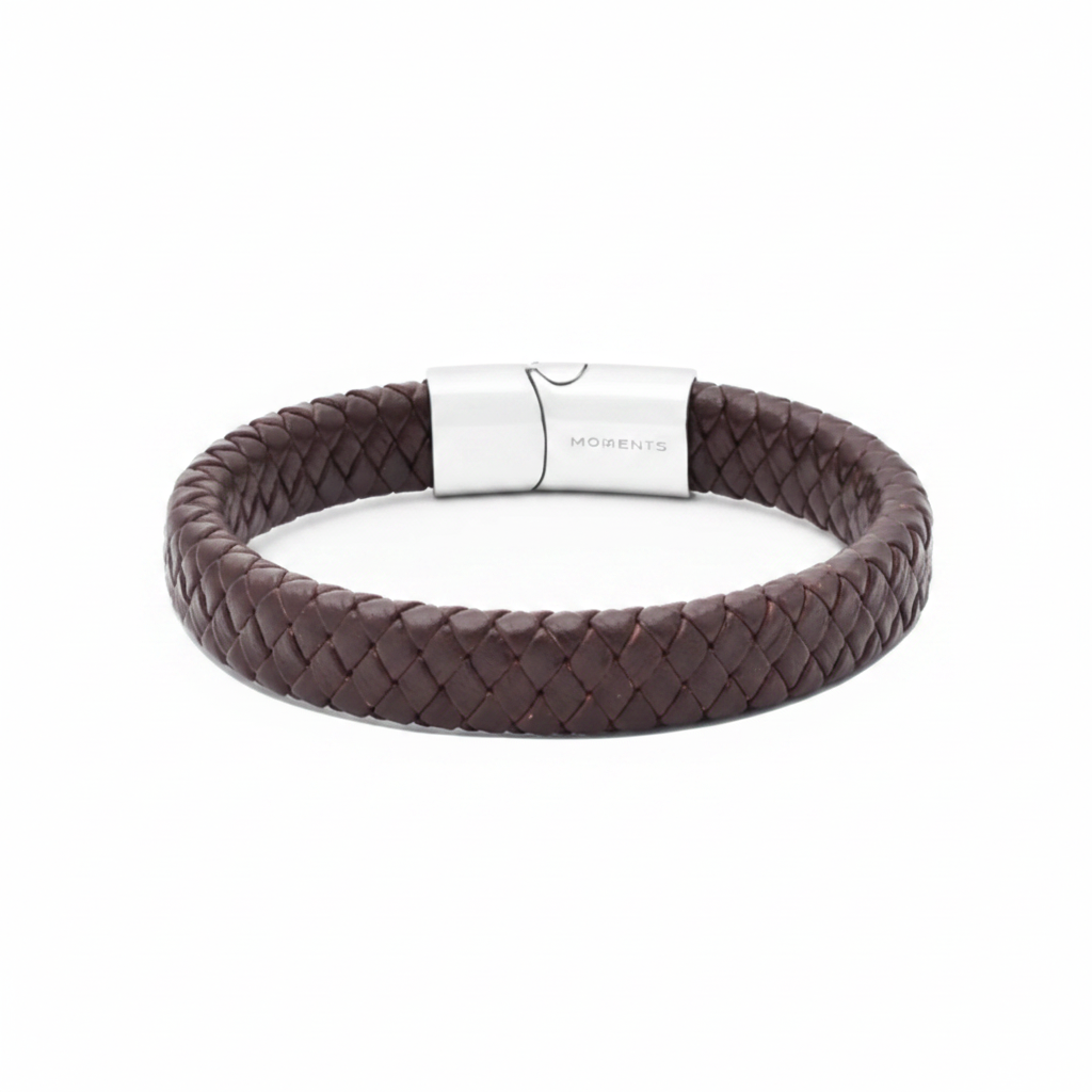 Armband MAN BRAIDED FLAT 12mm