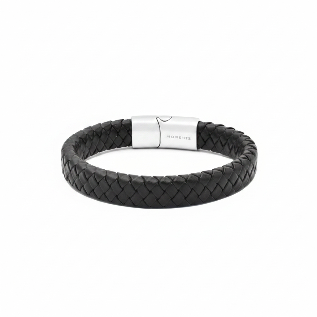 Armband MAN BRAIDED FLAT 12mm