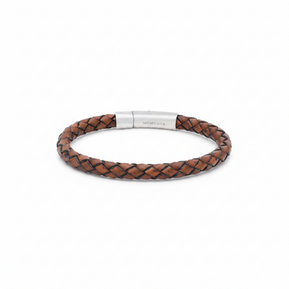 Armband MAN BRAIDED ROUND 8mm