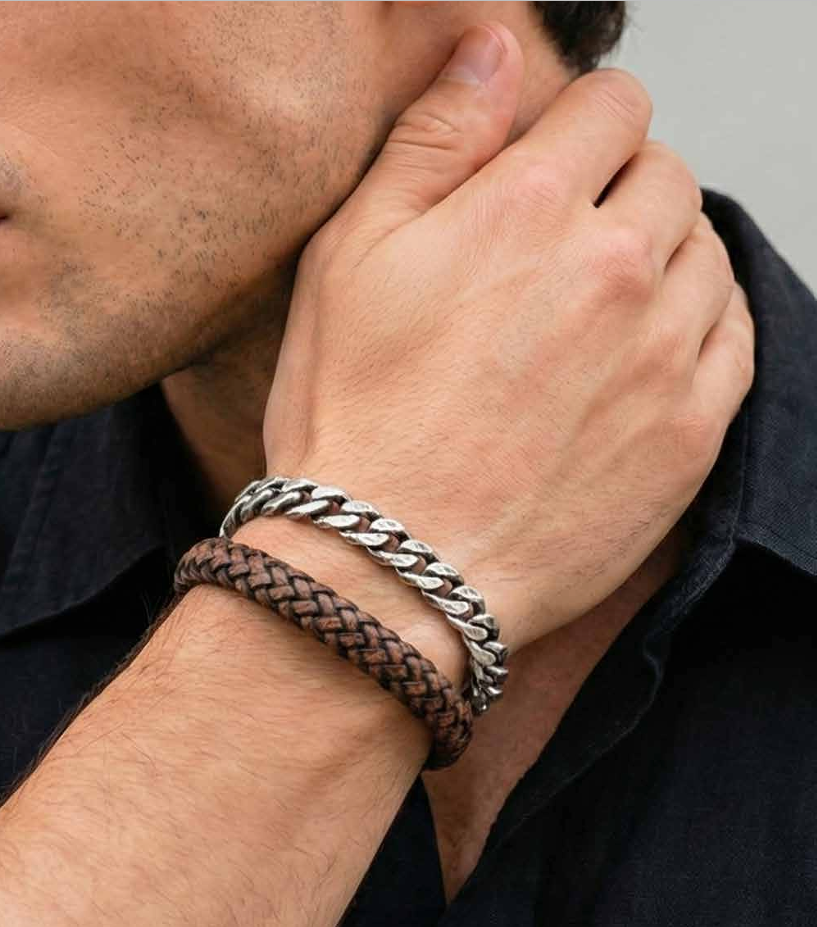 Armband MAN ALL STEAL 7mm