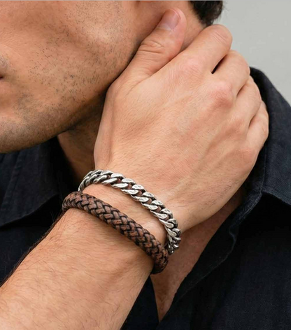 Armband MAN ALL STEAL 7mm