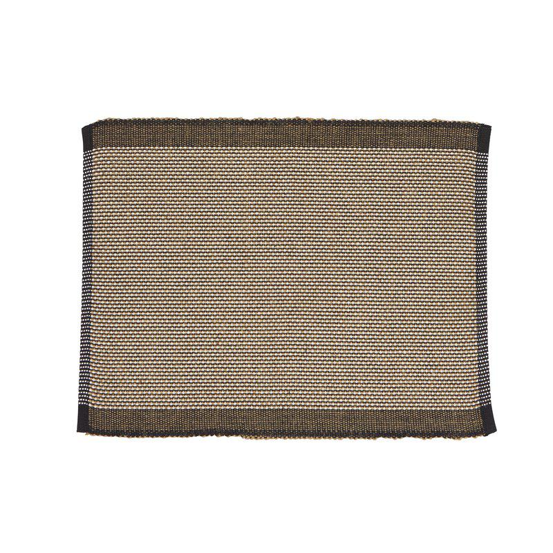 Tablett TORE 35x45cm enpack brun/beige jute/bomull