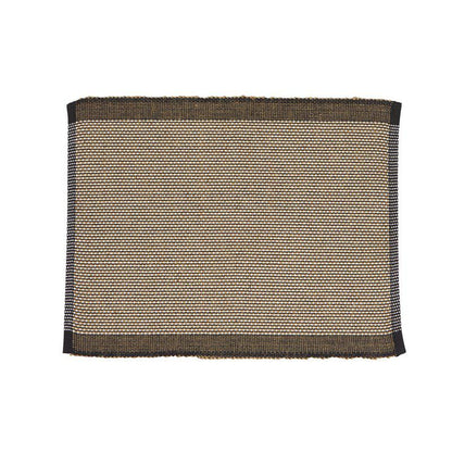 Tablett TORE 35x45cm enpack brun/beige jute/bomull