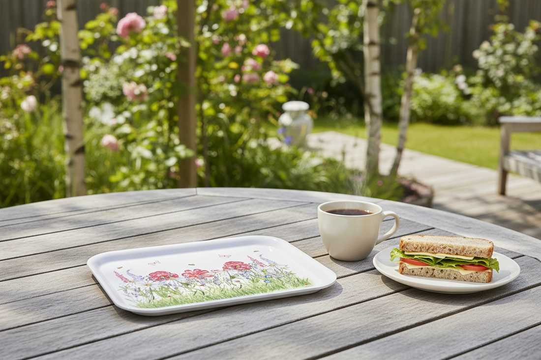 Bricka SOMMAR 27x20cm