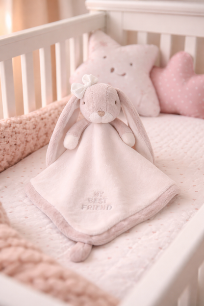 Snuttefilt Kanin LENA BABY RUG med presentbox