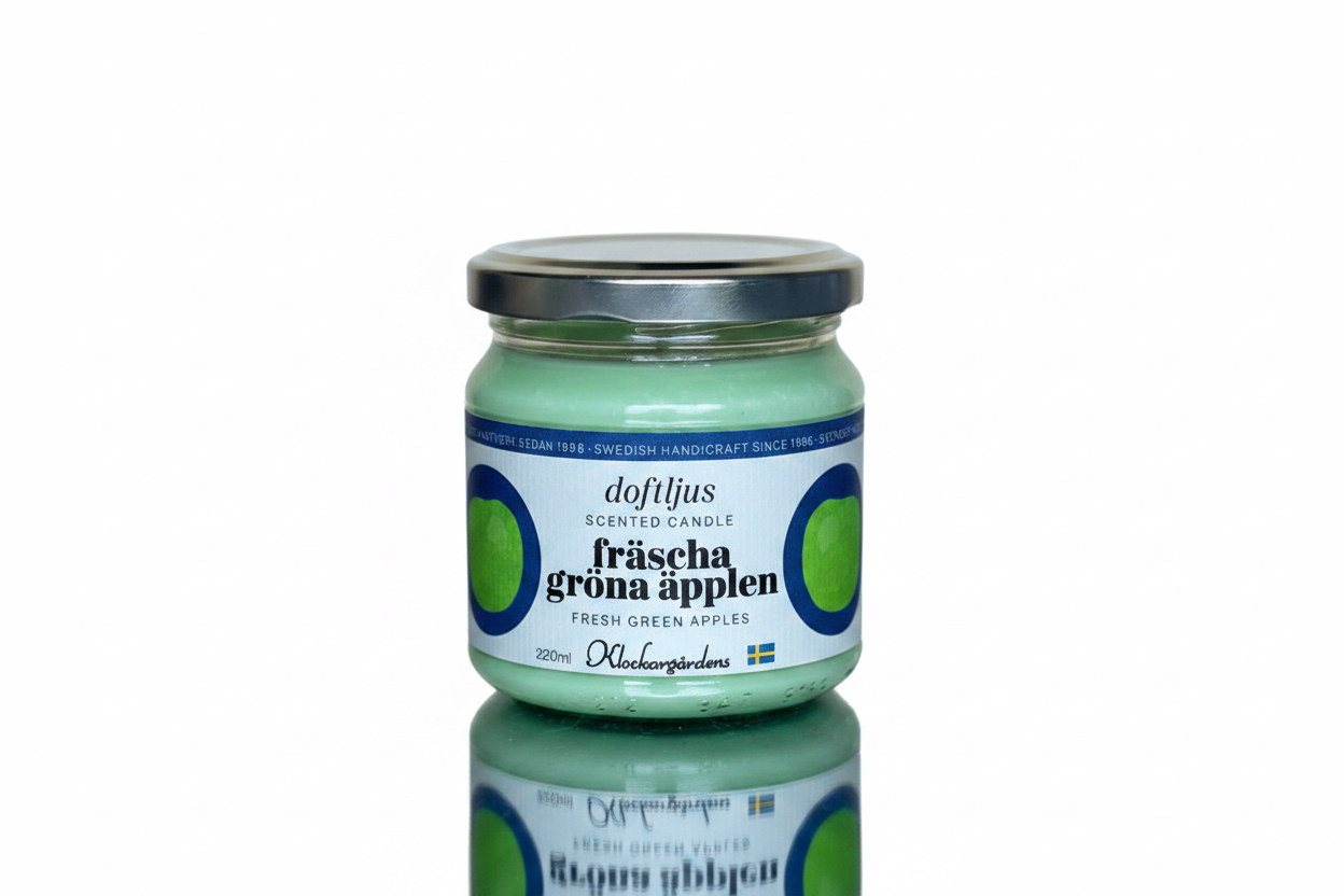 Doftljus FRÄSCHA GRÖNA ÄPPLEN