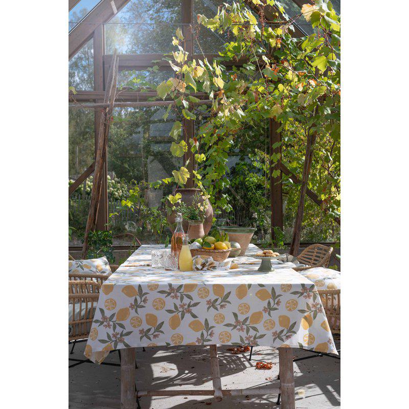 Duk AMALFI, 140x250cm avtorkningsbar citroner