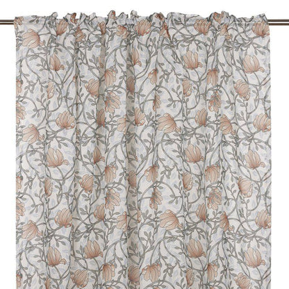 Gardinlängd EMMA mönstrad 135cmx250 cm