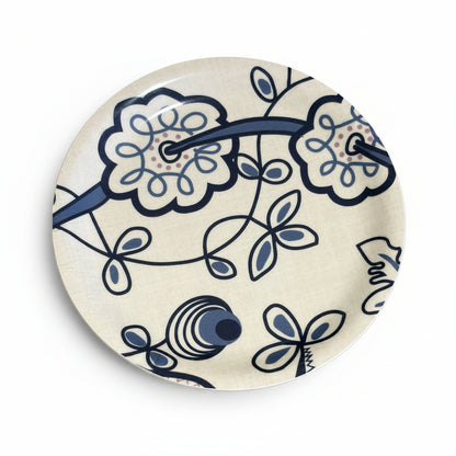 Glasunderlägg GRIPSHOLMSROSEN 4-p rund 11cm
