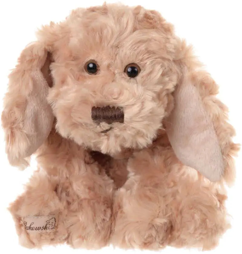 Brunt gosedjur hund Kompis i mjuk plysch, 25 cm