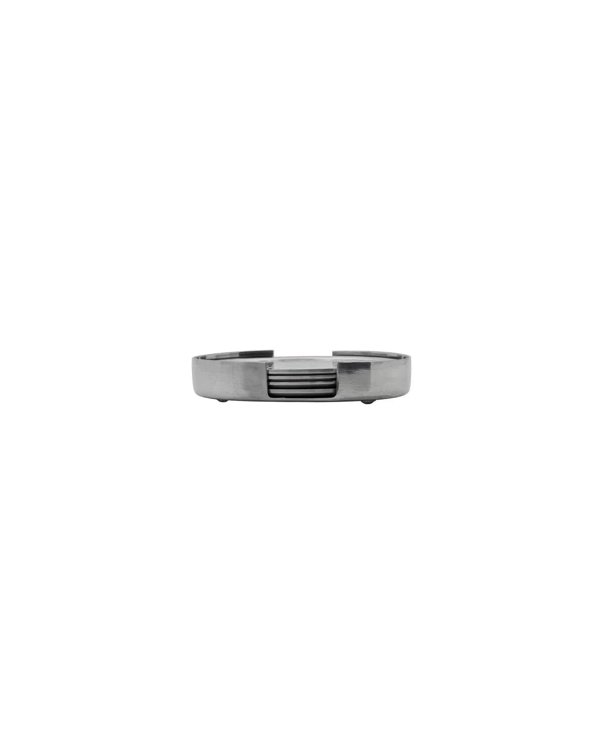 Glasunderlägg HAMMER SILVER 4-pack