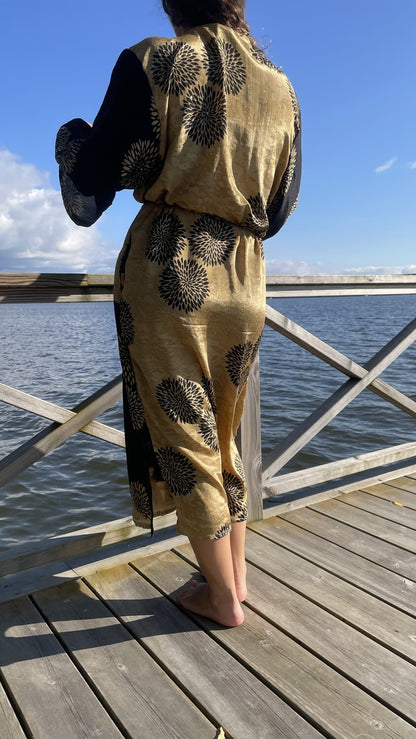 Kimono GOLDEN DAHLIA vintage
