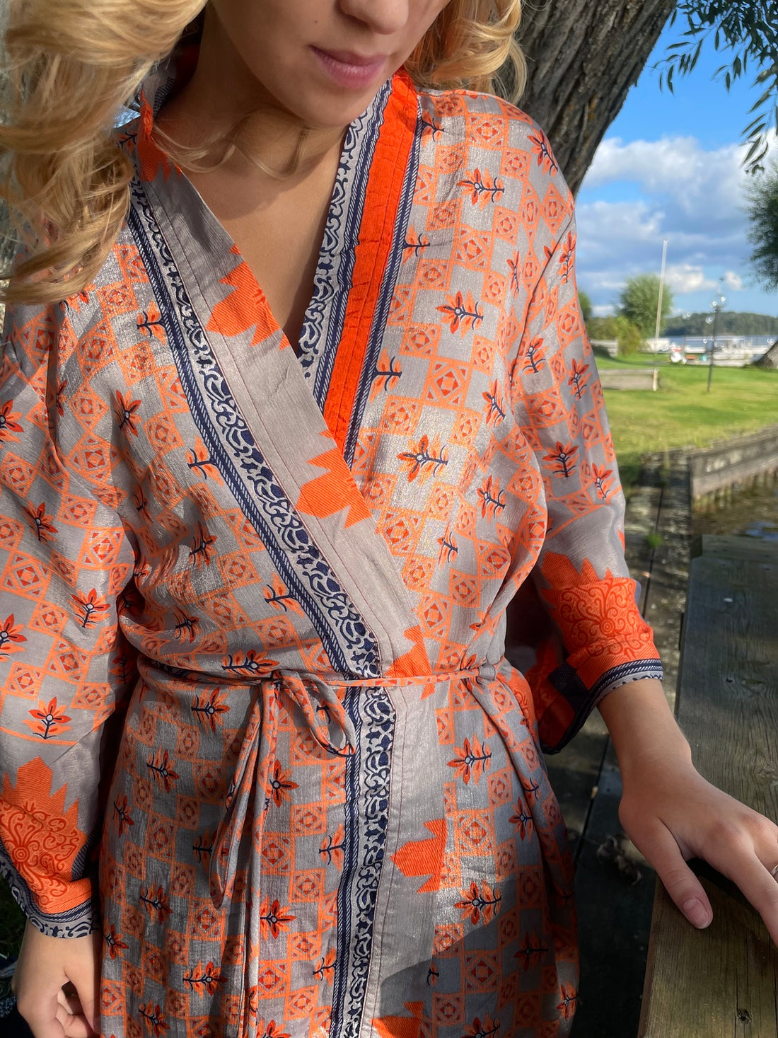 Kimono ORANGE BLOSSOM vintage