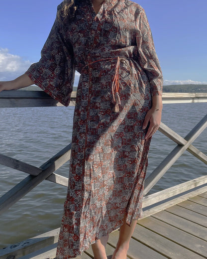 Kimono RUSTY GARDEN vintage