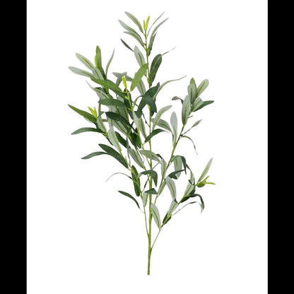 Konstgjord olivkvist 61 cm med gröna blad