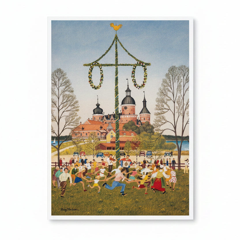 Kort MIDSOMMARDANSEN litet dubbelt