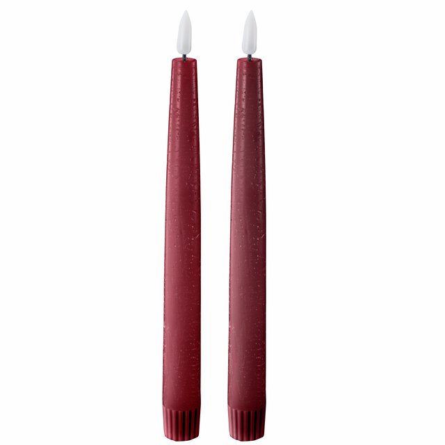 Ledljus KRONLJUS 22cm 2-pack