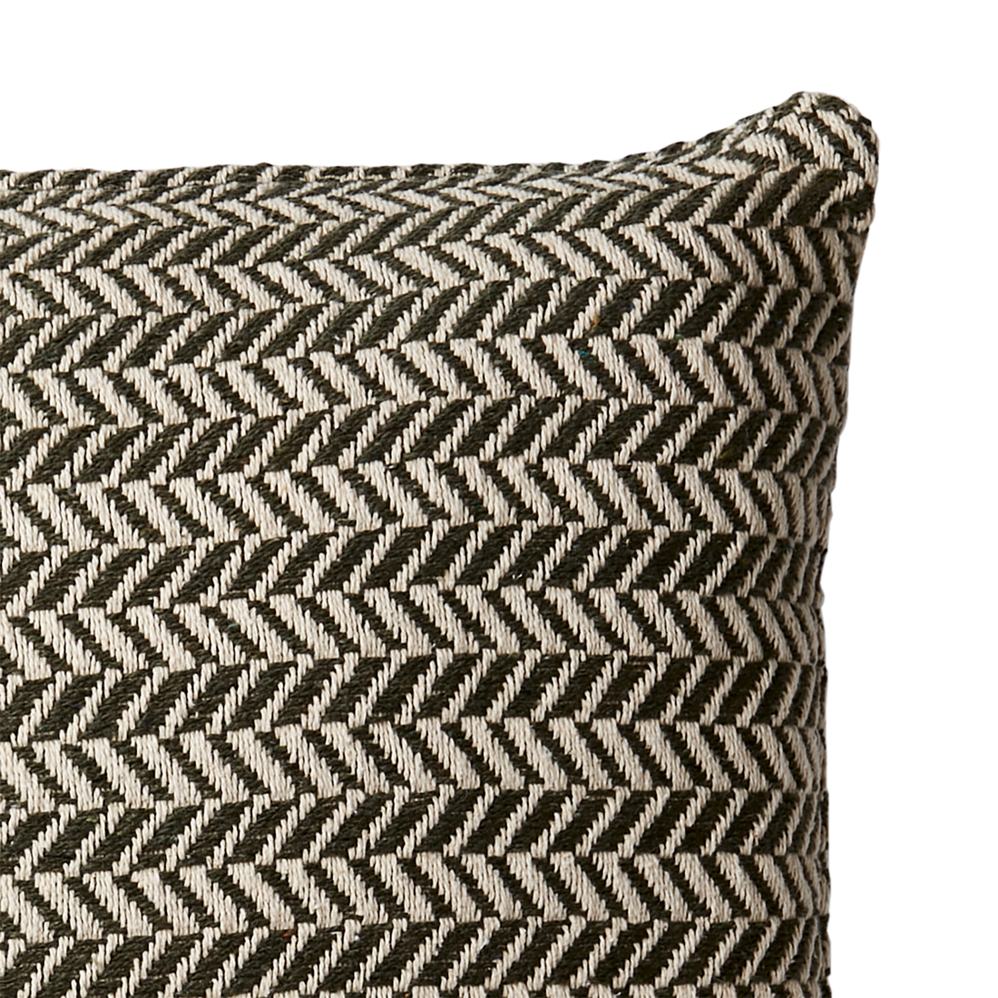 Kuddfodral Anna 50x50 grön/offwhite