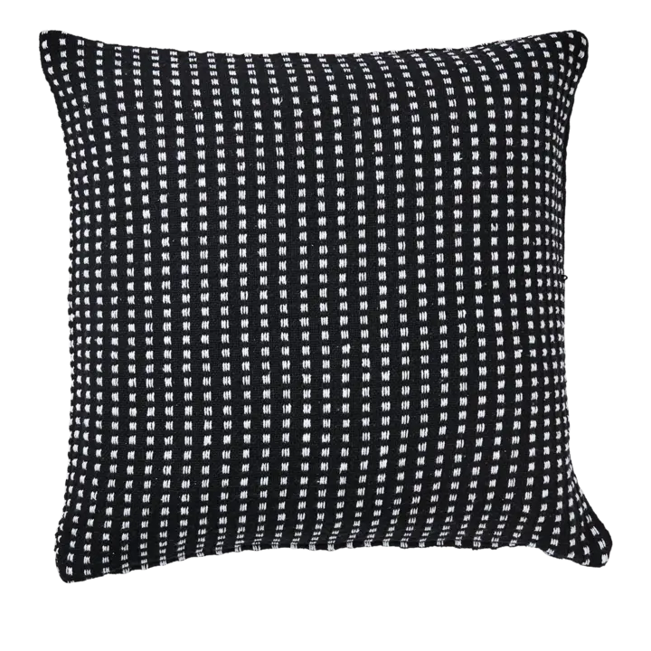 Kuddfodral Anna 50x50 Svart/vit