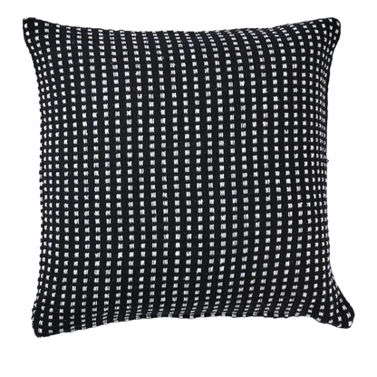 Kuddfodral Anna 50x50 Svart/vit