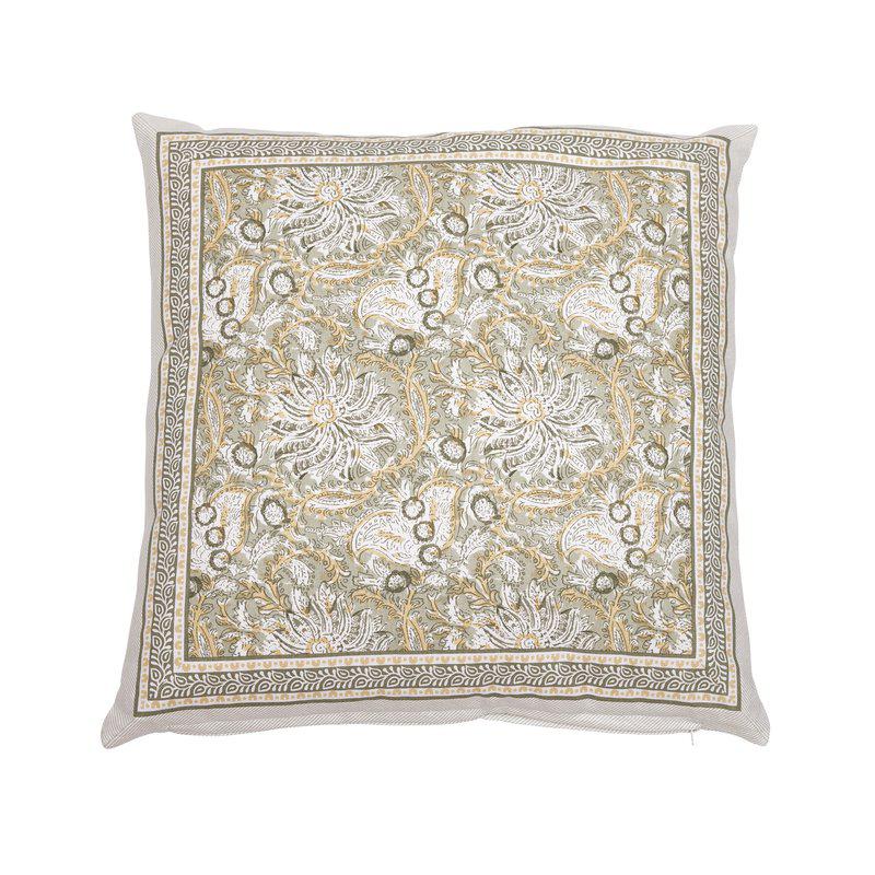 Kuddfodral DANTE grön 48x48 cm