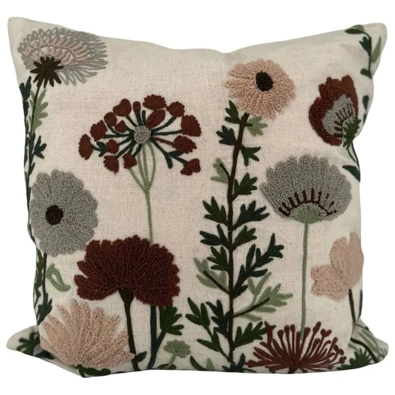 Kuddfodral TANACETUM BRODERAD 45x45cm