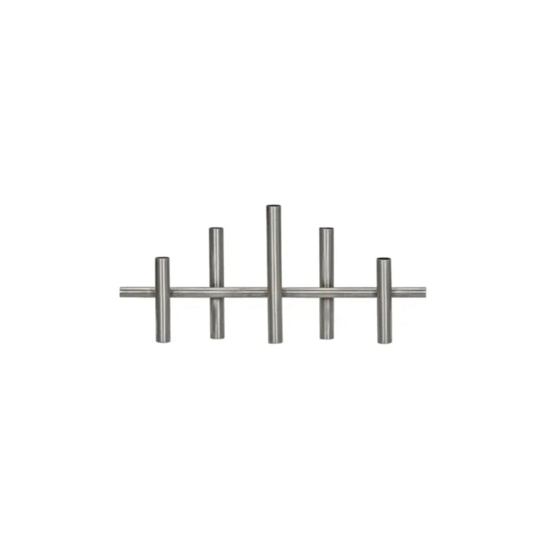 Ljusstake Maxi från House Doctor i antik silverfinish med fem ljushållare