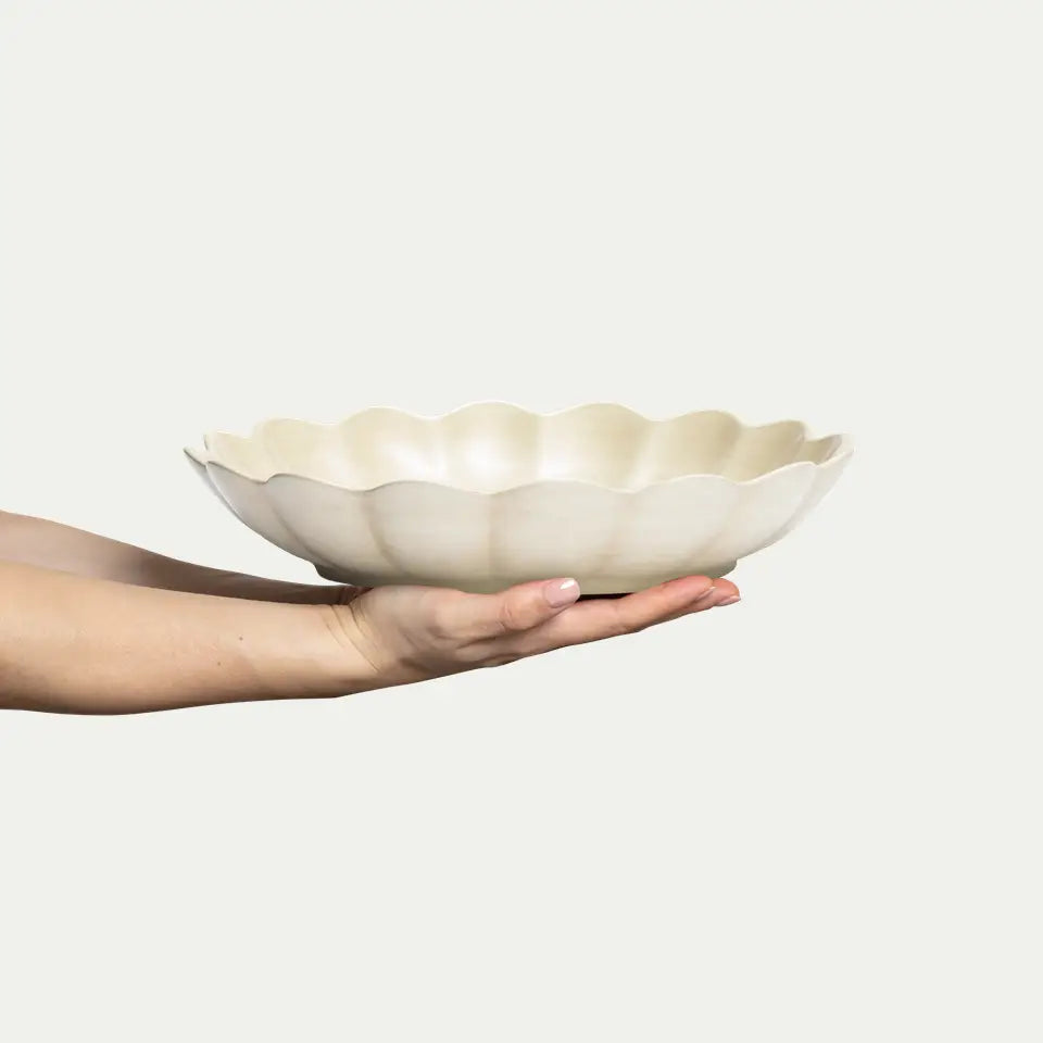 Skål OYSTER 31cm 220cl sand
