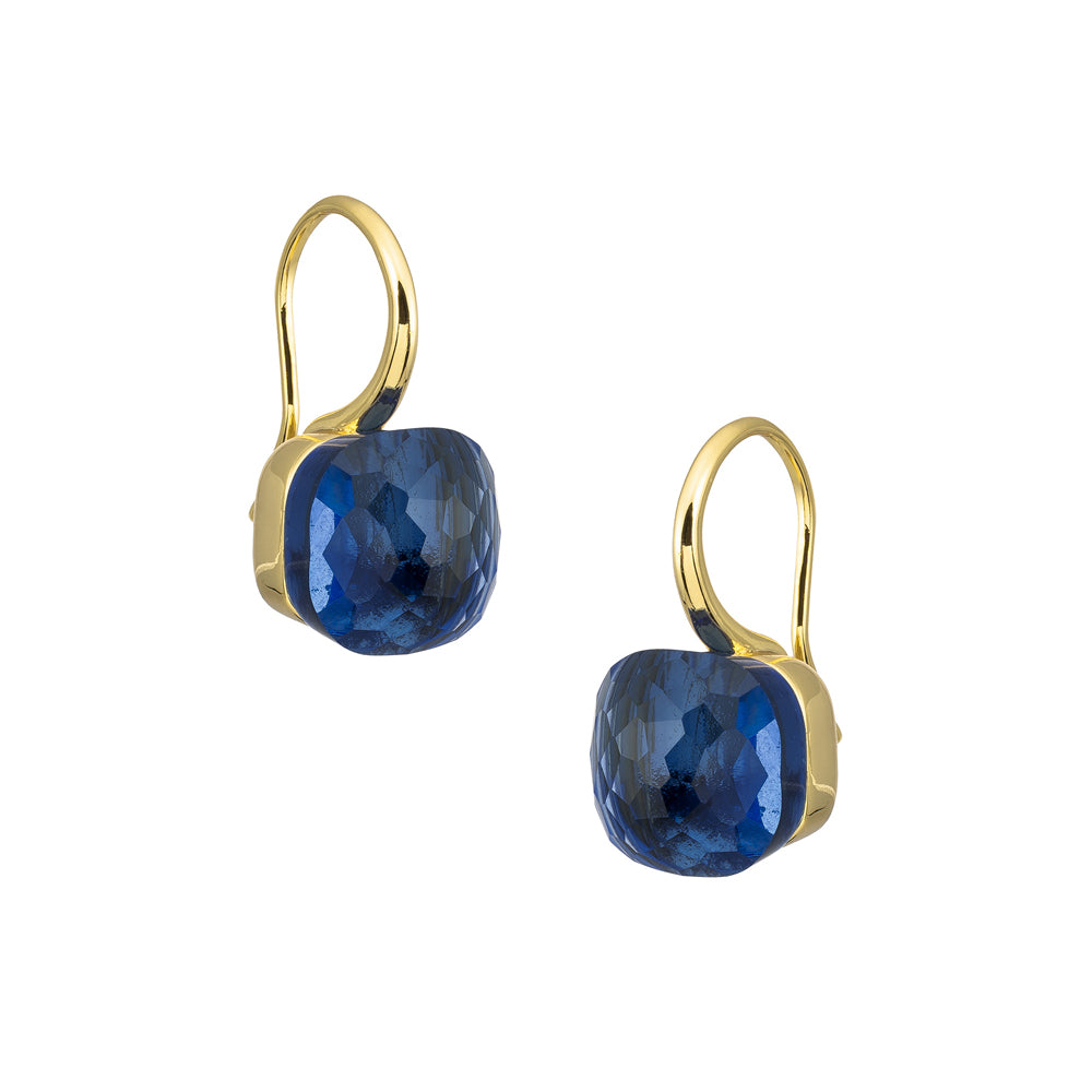 Örhänge EVELYN midnight blue guld