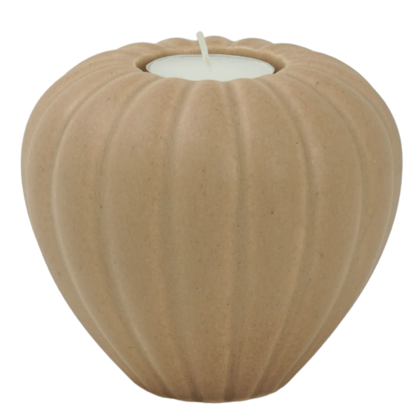 Värmeljusstake FRÖHUS HÖG, mocca