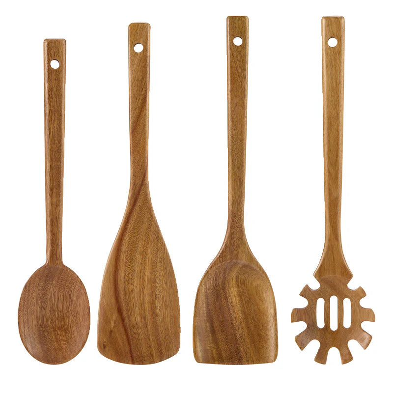 Redskapsset REY trä 4-pack