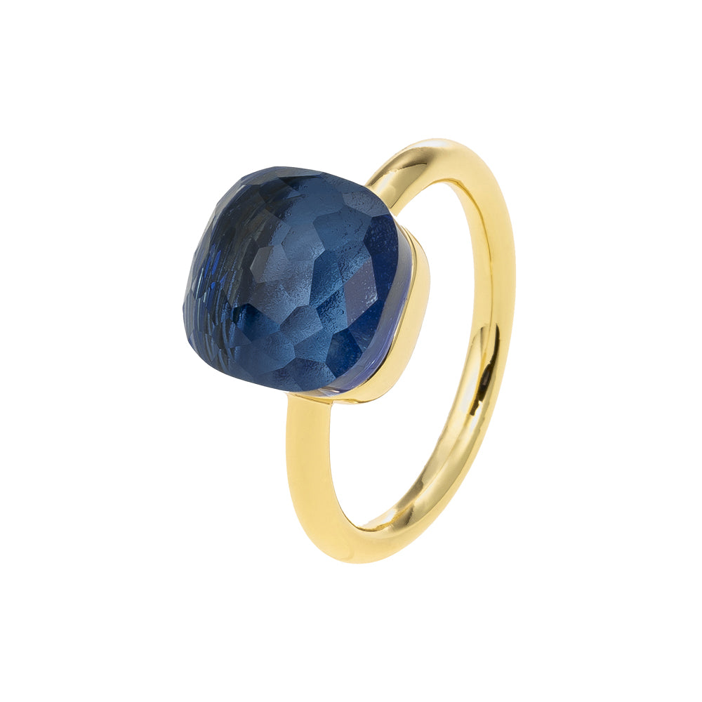 Ring EVELYN midnight blue guld