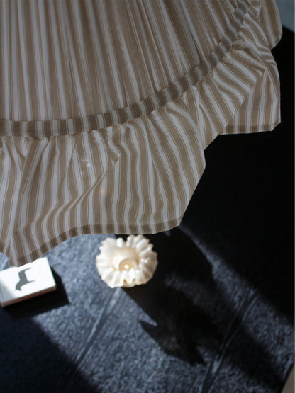 Taklampa ESTRID 40cm beige