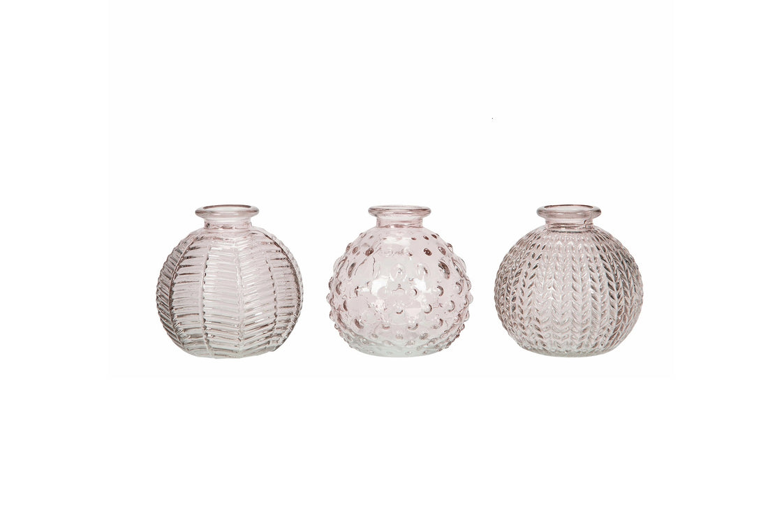 Vas KLOT TRIO rosa 3-pack - ONLINE