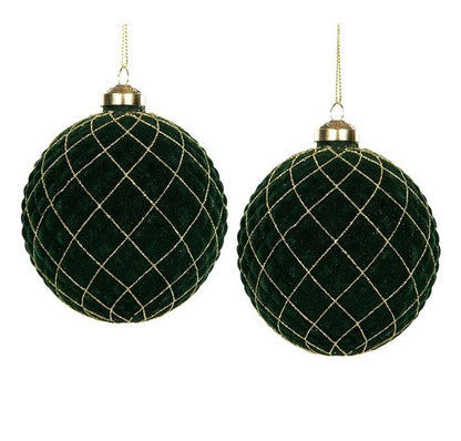 Hänge VELVET mörkgrön 2-pack