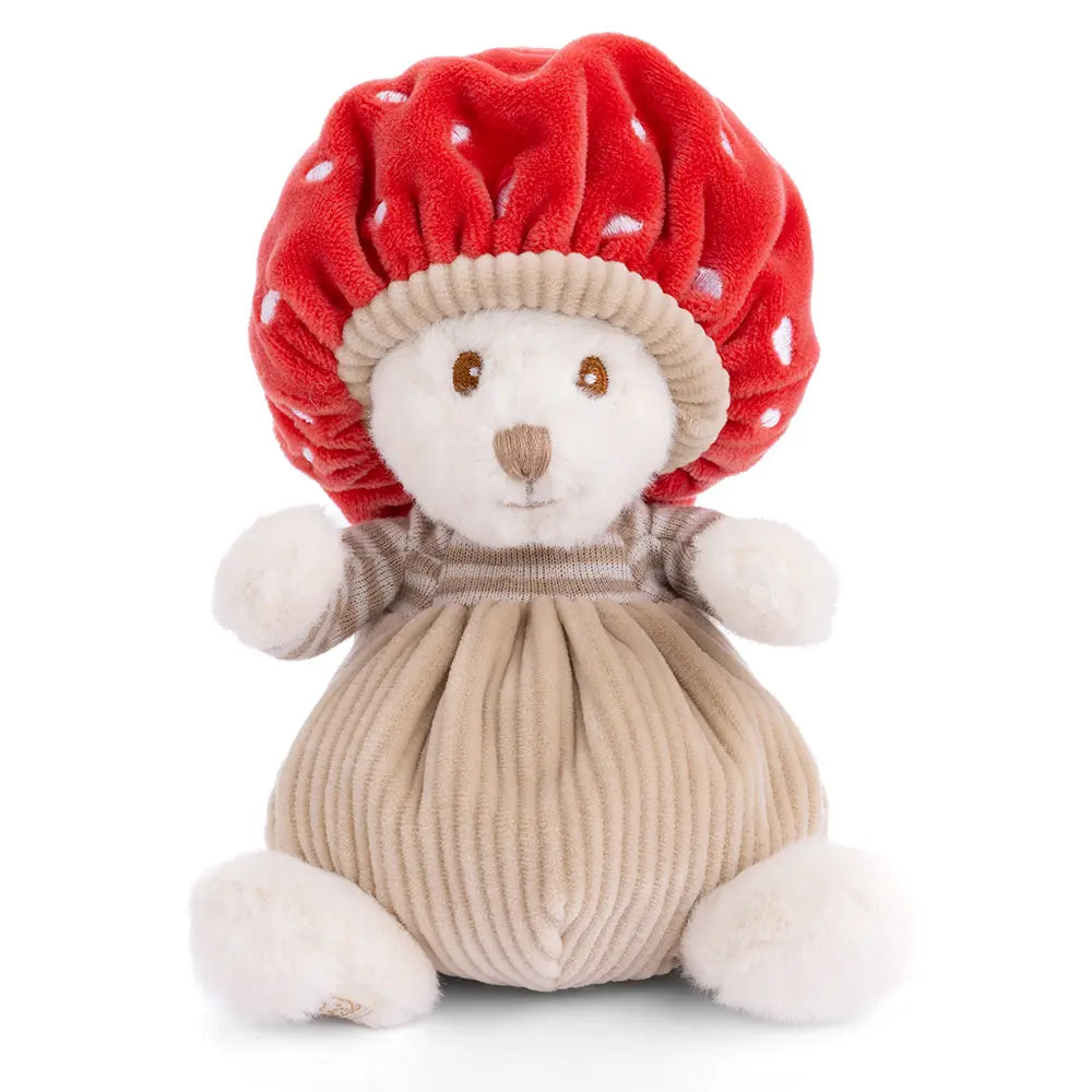 Ziggy Svamp gosedjur 15 cm med röd svamphatt och beige kropp